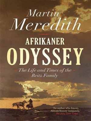 cover image of Afrikaner Odyssey